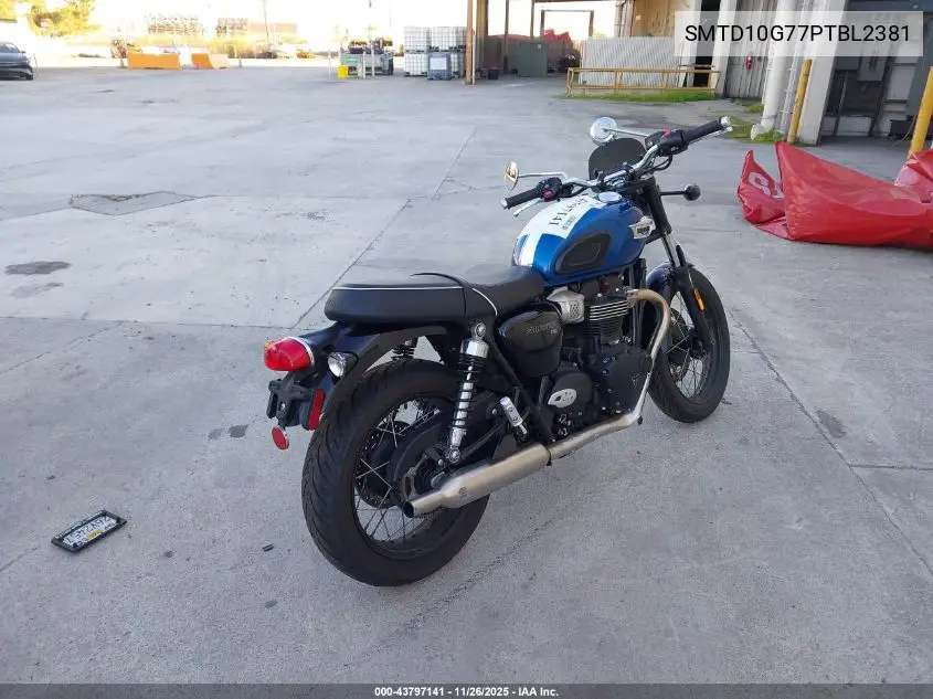 SMTD10G77PTBL2381 2023 Triumph Motorcycle Bonneville T100