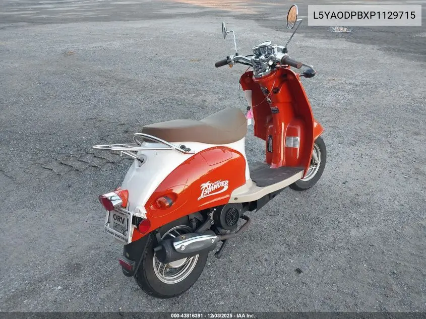 L5YAODPBXP1129715 2023 Taizhou Scotter