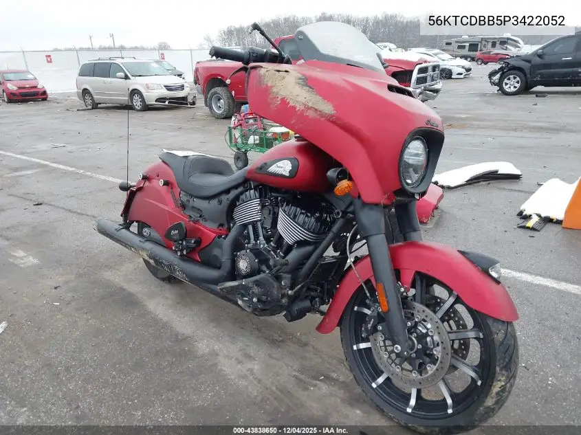 56KTCDBB5P3422052 2023 Indian Motorcycle Co. Chieftain Dark Horse