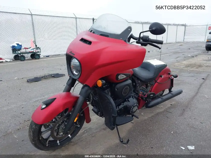56KTCDBB5P3422052 2023 Indian Motorcycle Co. Chieftain Dark Horse