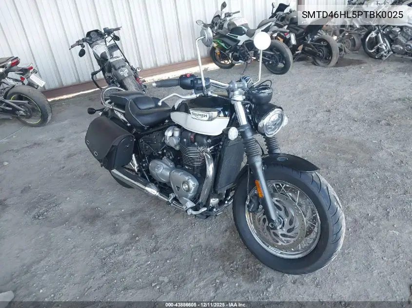 2023 Triumph Motorcycle Bonneville Speedmaster VIN: SMTD46HL5PTBK0025 Lot: 43886605