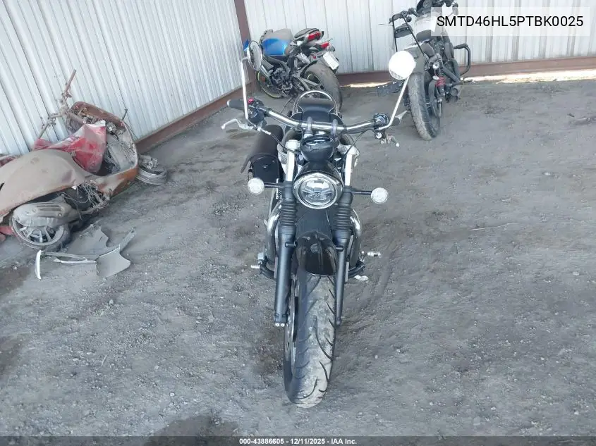 2023 Triumph Motorcycle Bonneville Speedmaster VIN: SMTD46HL5PTBK0025 Lot: 43886605