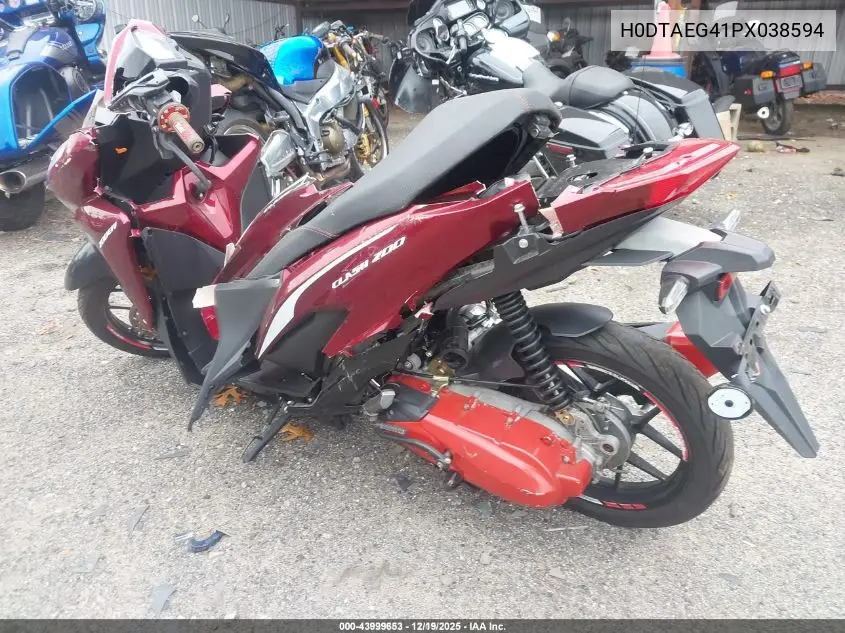 H0DTAEG41PX038594 2023 Motorcycle Motorcycle