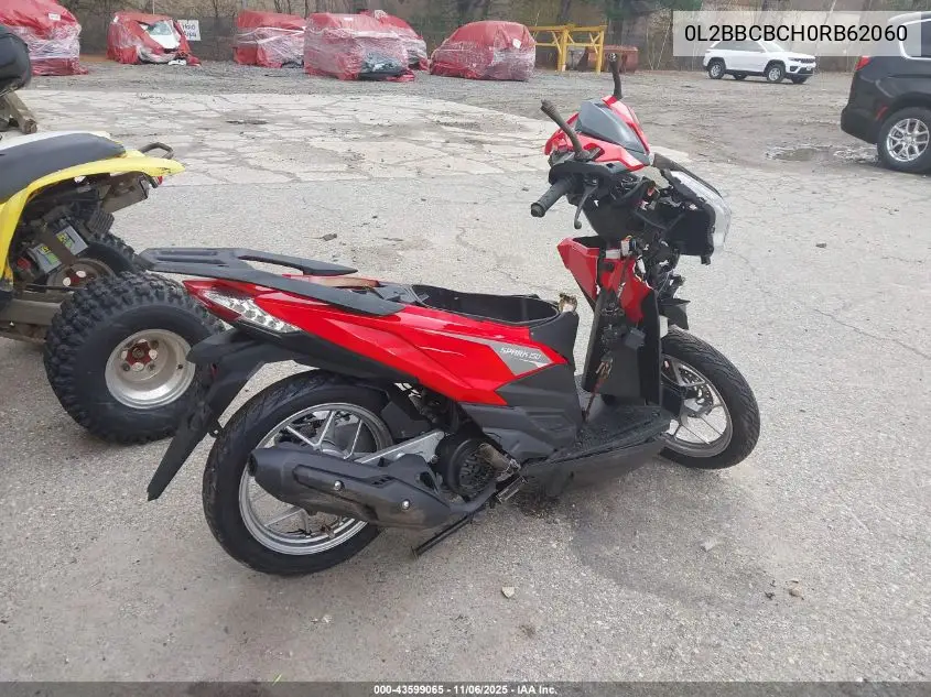 L2BBCBCH0RB626060 2024 Hyosung Rx125
