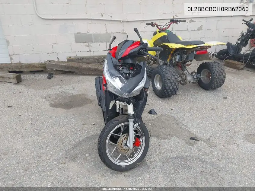 L2BBCBCH0RB626060 2024 Hyosung Rx125