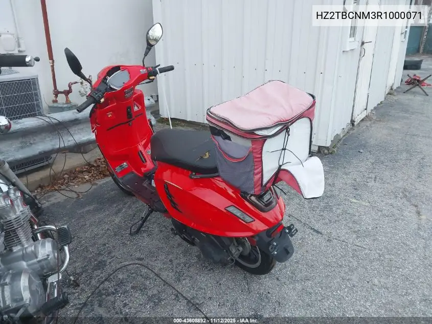 HZ2TBCNM3R1000071 2024 Scooter 150Cc