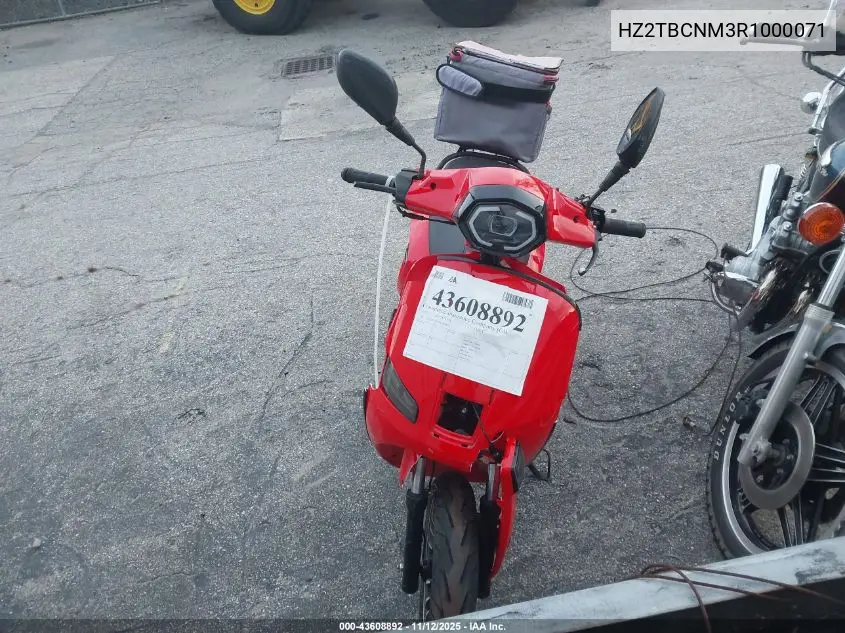 HZ2TBCNM3R1000071 2024 Scooter 150Cc