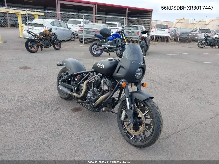 56KDSDBHXR3017447 2024 Indian Motorcycle Co. Sport Chief