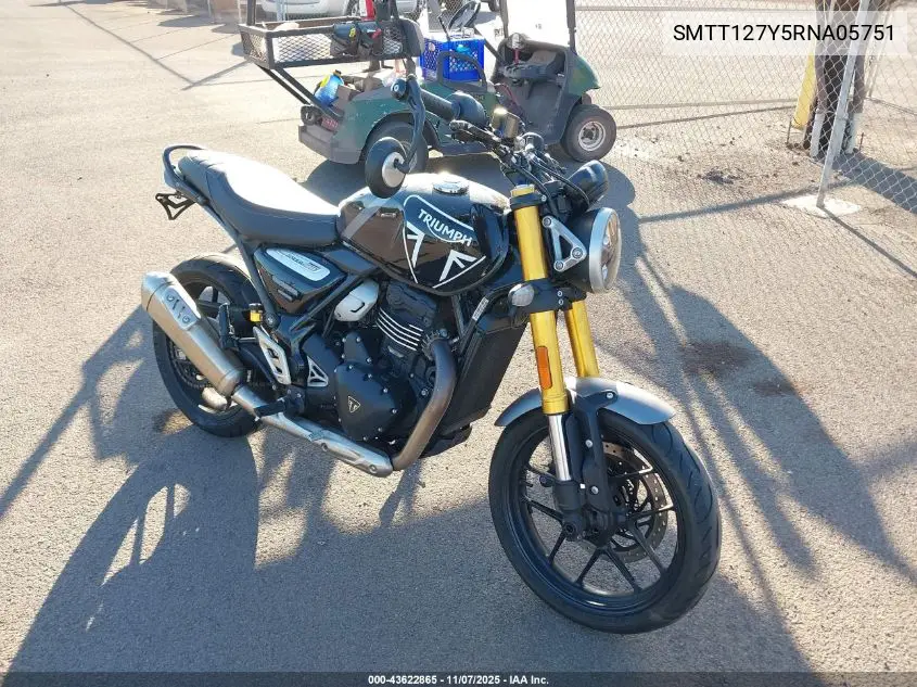 SMTT127Y5RNA05751 2024 Triumph Motorcycle Speed 400