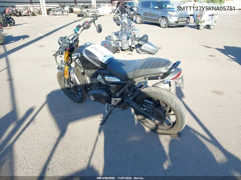 SMTT127Y5RNA05751 2024 Triumph Motorcycle Speed 400