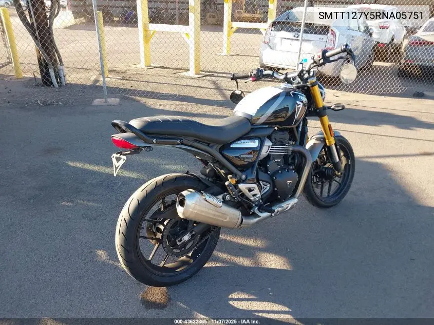SMTT127Y5RNA05751 2024 Triumph Motorcycle Speed 400