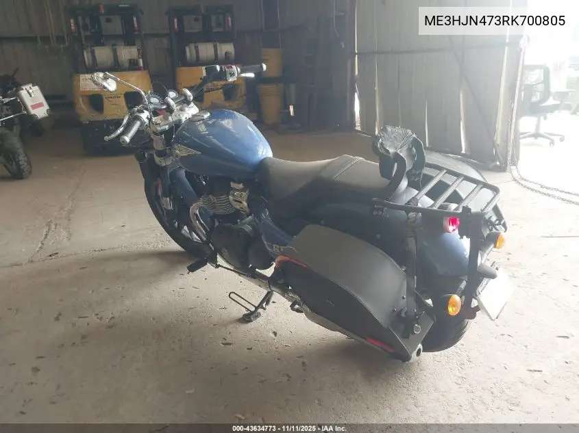 ME3HJN473RK700805 2024 Royal Enfield Motors Super Meteor 650