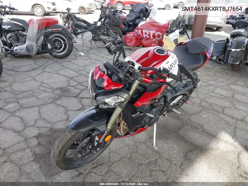 SMTA614KXRTBJ7654 2024 Triumph Motorcycle Street Triple 765 Rs