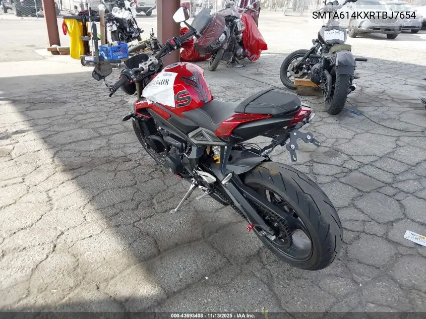 SMTA614KXRTBJ7654 2024 Triumph Motorcycle Street Triple 765 Rs
