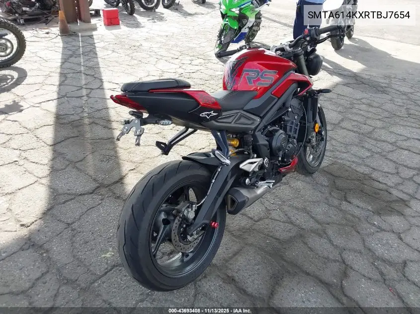 SMTA614KXRTBJ7654 2024 Triumph Motorcycle Street Triple 765 Rs