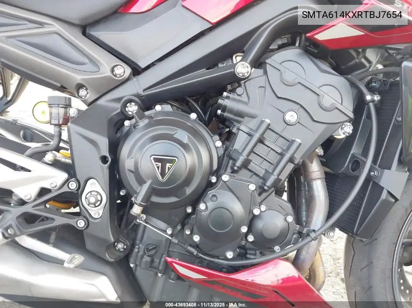 SMTA614KXRTBJ7654 2024 Triumph Motorcycle Street Triple 765 Rs