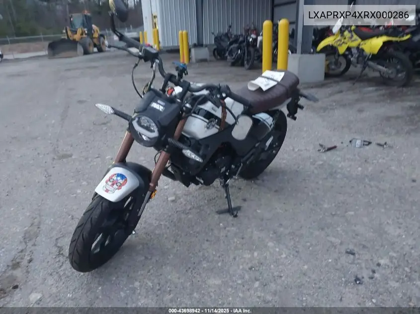 LXAPRXP4XRX000286 2024 Qipa 198Cc Motorcyle