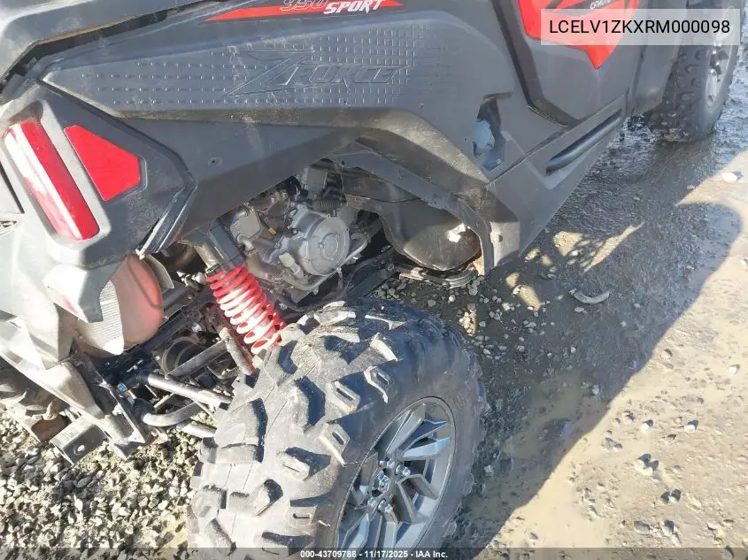 LCELV1ZKXRM000098 2024 Cf Moto Zforce 950 Sport