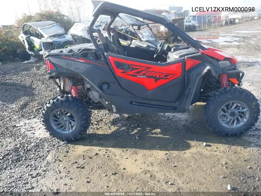LCELV1ZKXRM000098 2024 Cf Moto Zforce 950 Sport