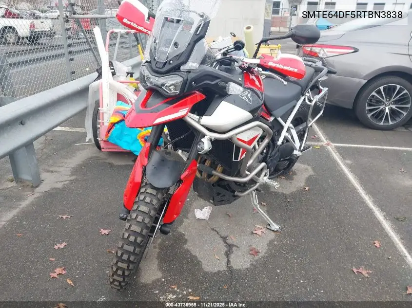SMTE64DF5RTBN3838 2024 Triumph Motorcycle Tiger 900 Gt Aragon Edition