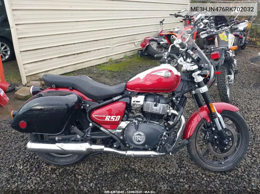 ME3HJN476RK702032 2024 Royal Enfield Motors Super Meteor 650