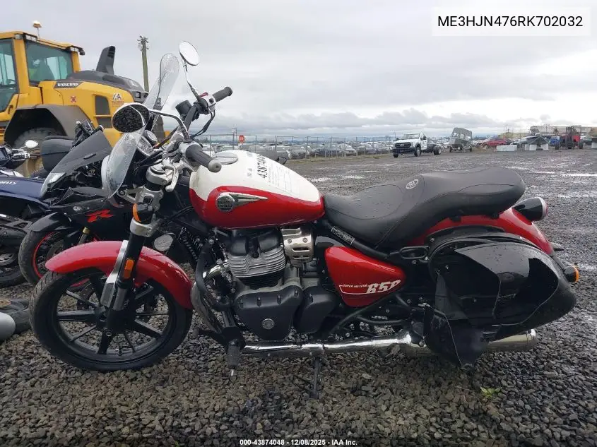ME3HJN476RK702032 2024 Royal Enfield Motors Super Meteor 650