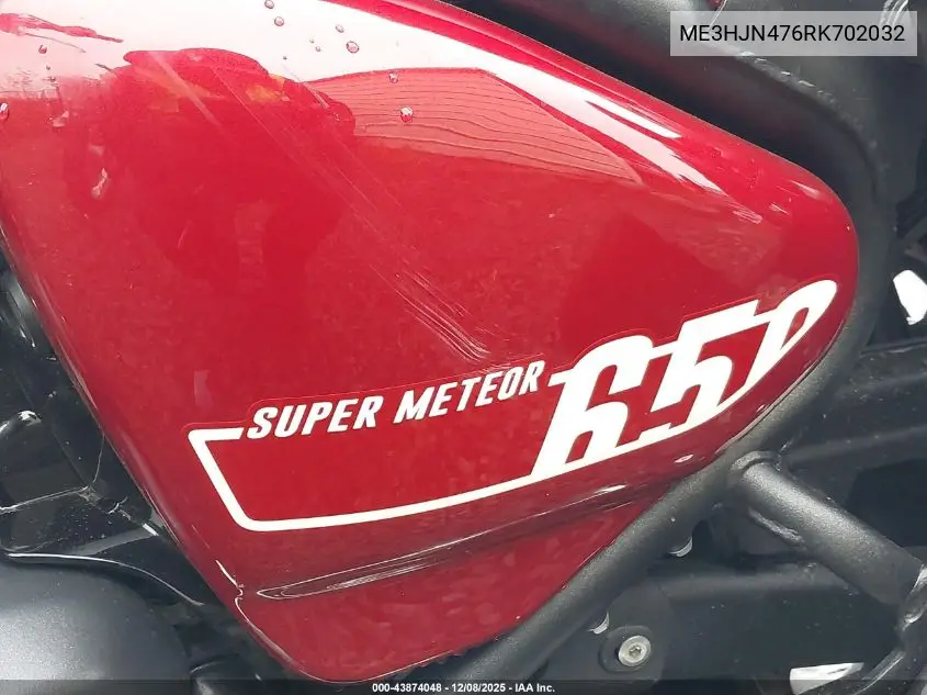 ME3HJN476RK702032 2024 Royal Enfield Motors Super Meteor 650