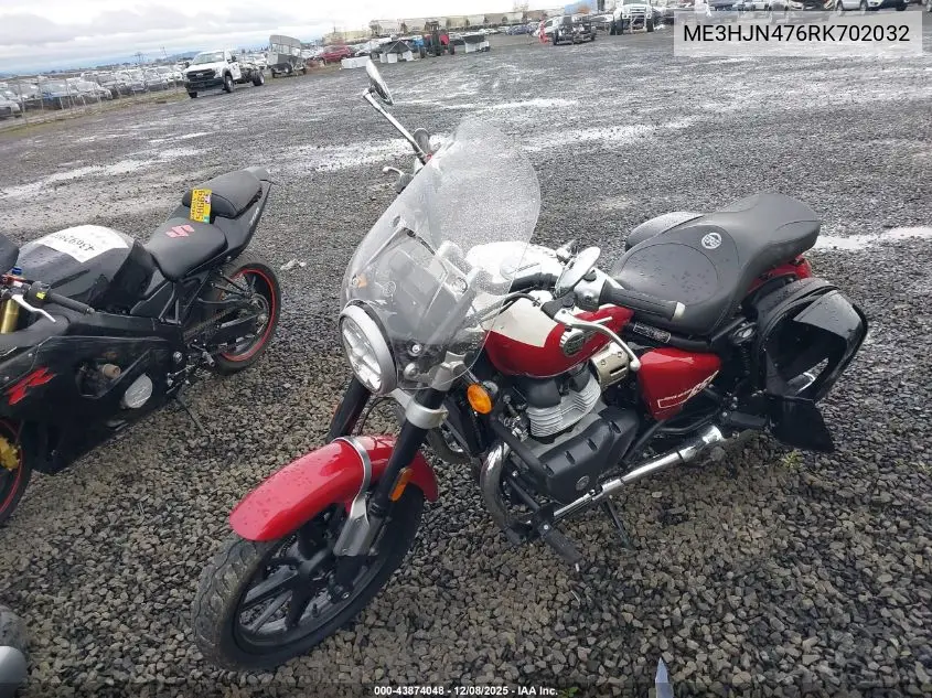 ME3HJN476RK702032 2024 Royal Enfield Motors Super Meteor 650