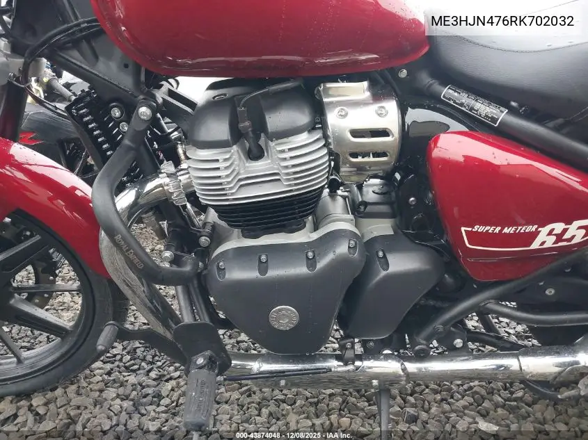 ME3HJN476RK702032 2024 Royal Enfield Motors Super Meteor 650