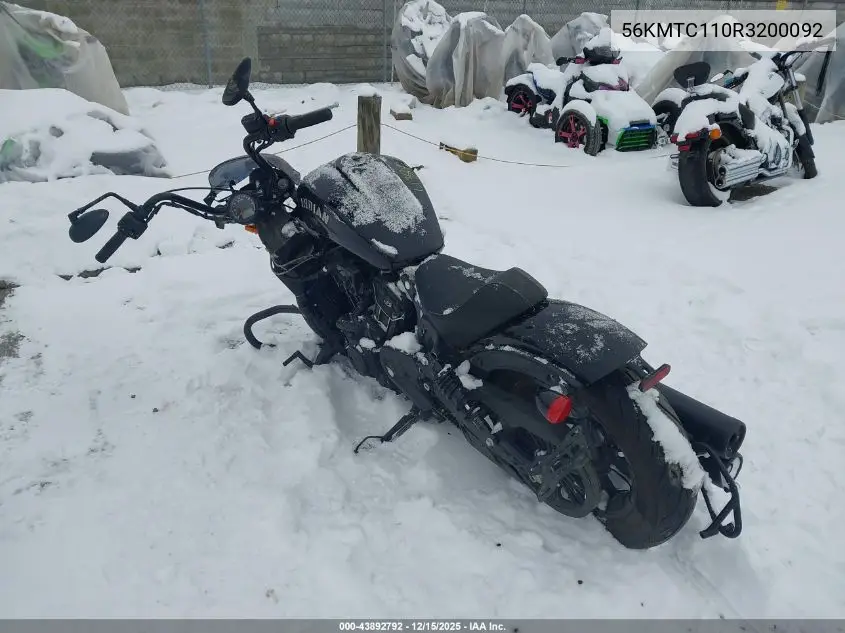 56KMTC110R3200092 2024 Indian Motorcycle Co. Scout Rogue Sixty Abs