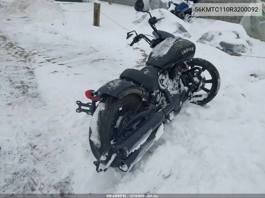 56KMTC110R3200092 2024 Indian Motorcycle Co. Scout Rogue Sixty Abs