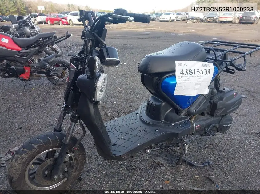 HZ2TBCN52R1000233 2024 Tztc Scooter