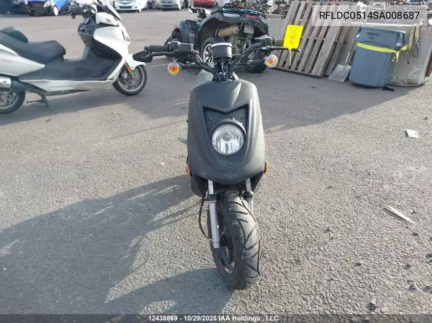 RFLDC0514SA008687 2025 Adly Scooter
