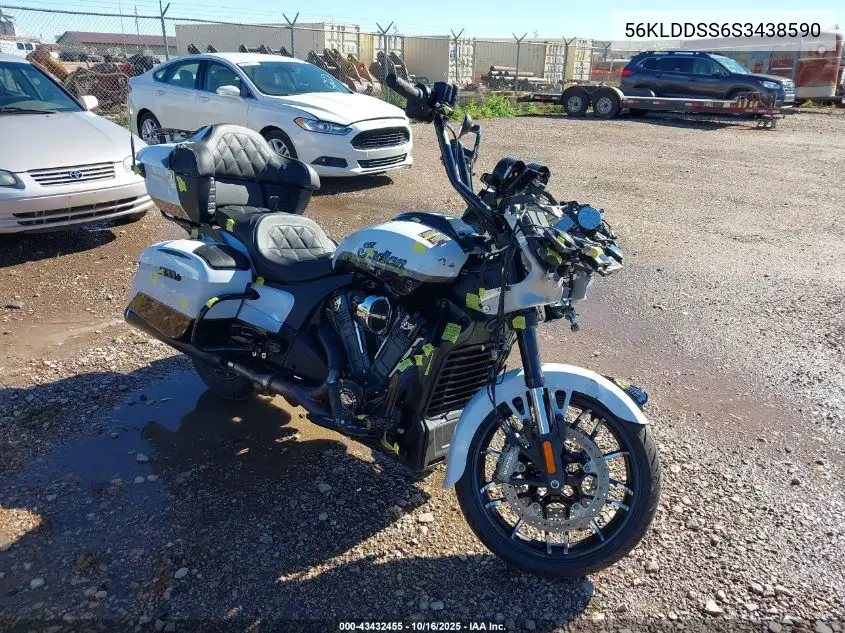 56KLDDSS6S3438590 2025 Indian Motorcycle Co. Pursuit Dark Horse