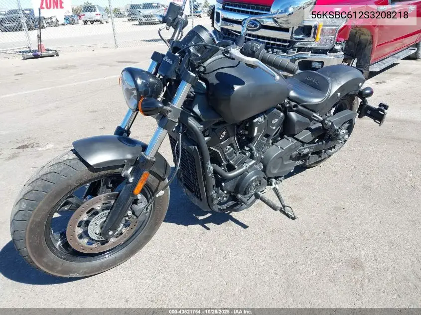56KSBC612S3208218 2025 Indian Motorcycle Co. Scout Sixty Bobber Limited
