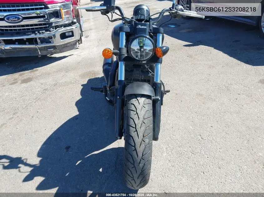 56KSBC612S3208218 2025 Indian Motorcycle Co. Scout Sixty Bobber Limited
