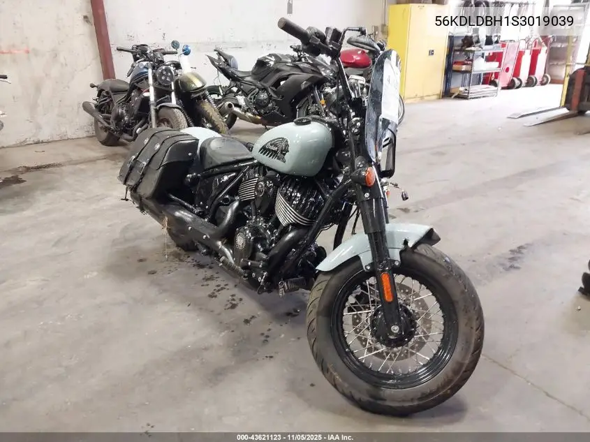 56KDLDBH1S3019039 2025 Indian Motorcycle Co. Chief Bobber Darkhorse Abs