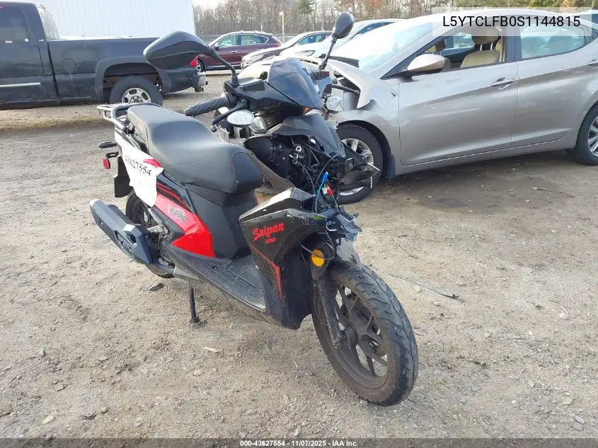 L5YTCLFB0S1144815 2025 Zongshen America Motorcycle