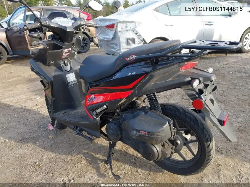 L5YTCLFB0S1144815 2025 Zongshen America Motorcycle