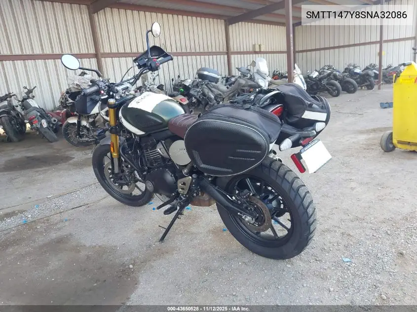SMTT147Y8SNA32086 2025 Triumph Motorcycle Scrambler 400 X