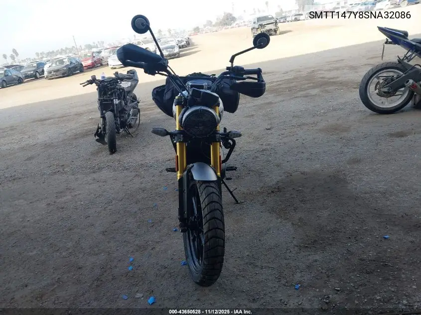SMTT147Y8SNA32086 2025 Triumph Motorcycle Scrambler 400 X