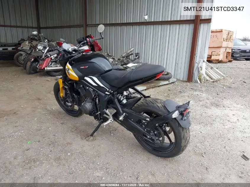 SMTL21U41STCD3347 2025 Triumph Motorcycle Trident 660