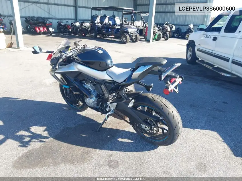 LCEPEVLP3S6000600 2025 Cf Moto 675Ss