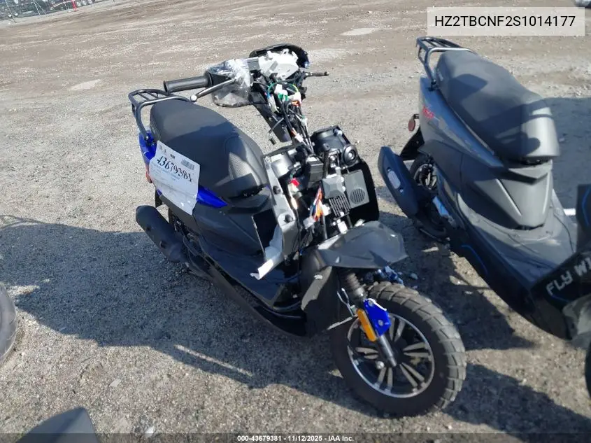 HZ2TBCNF2S1014177 2025 Tztc Scooter