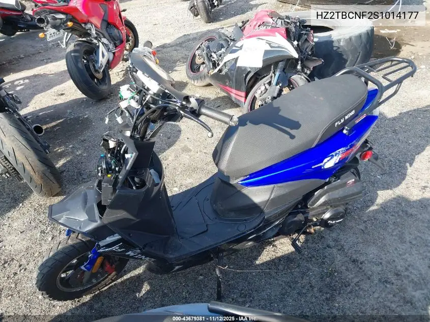 HZ2TBCNF2S1014177 2025 Tztc Scooter