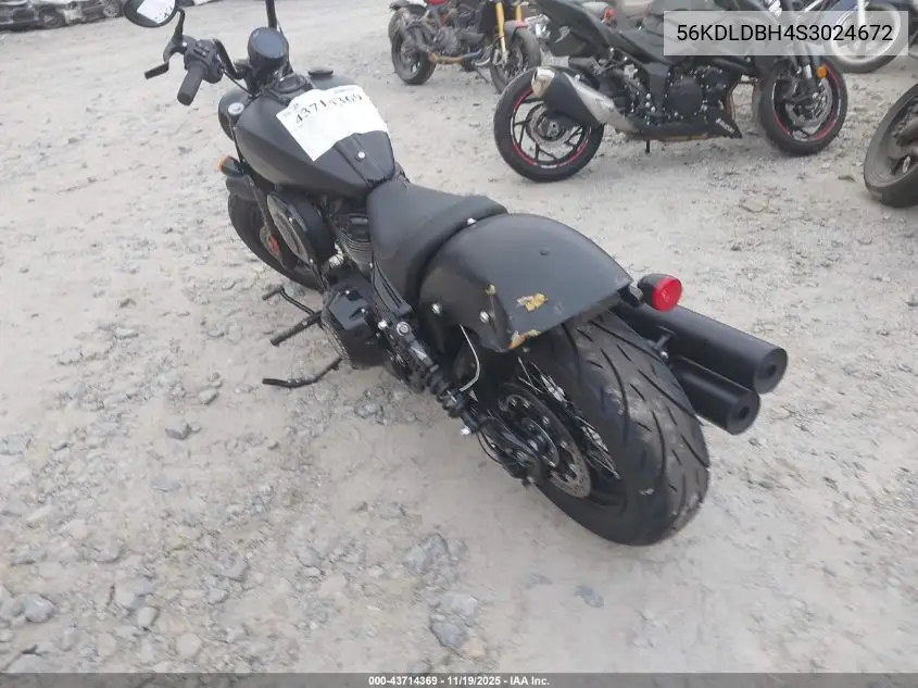 56KDLDBH4S3024672 2025 Indian Motorcycle Co. Chief Bobber Darkhorse Abs