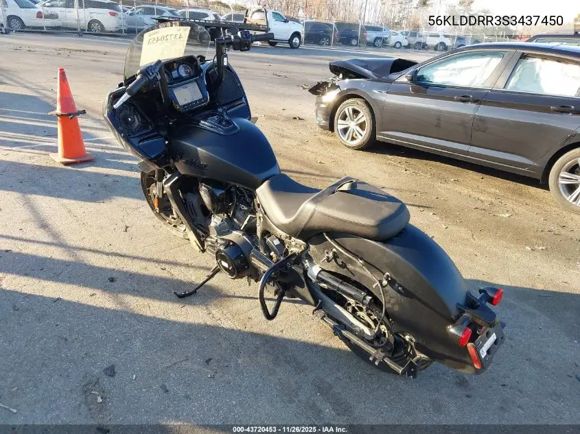 56KLDDRR3S3437450 2025 Indian Motorcycle Co. Pursuit Dark Horse