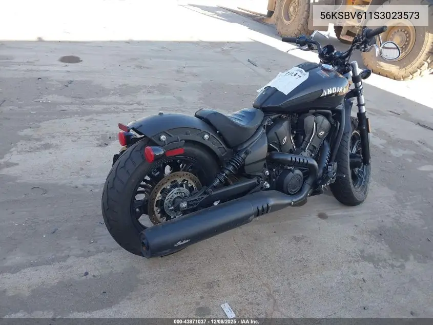 56KSBV611S3023573 2025 Indian Motorcycle Co. Scout Sixty Bobber