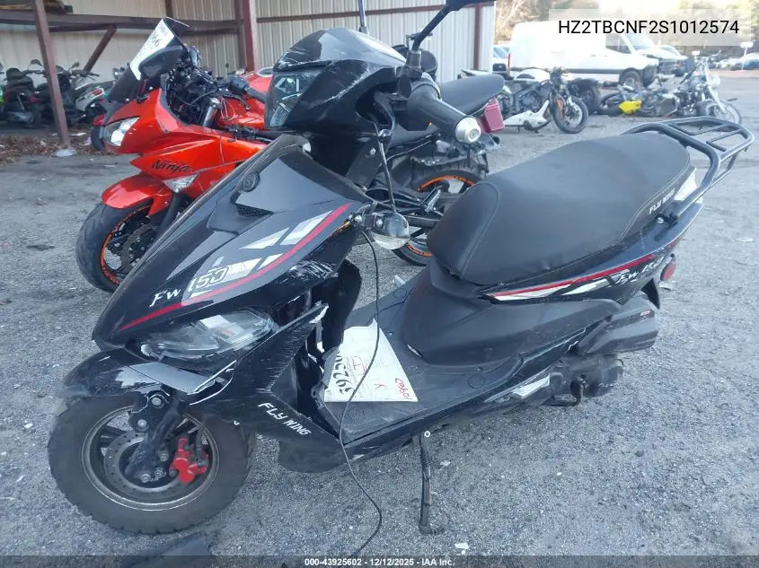 HZ2TBCNF2S1012574 2025 Tztc Scooter