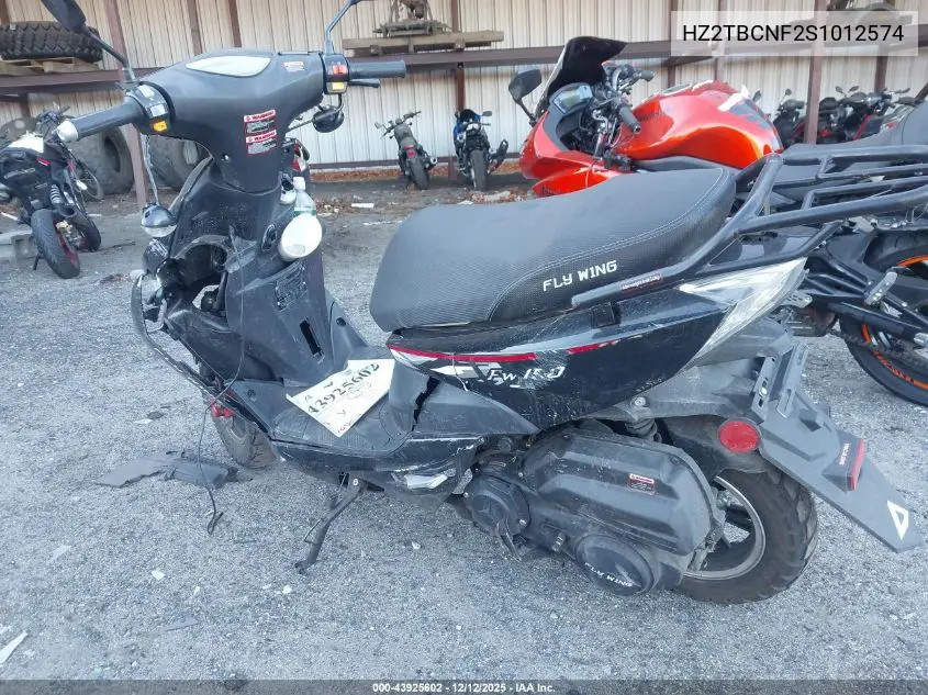 HZ2TBCNF2S1012574 2025 Tztc Scooter